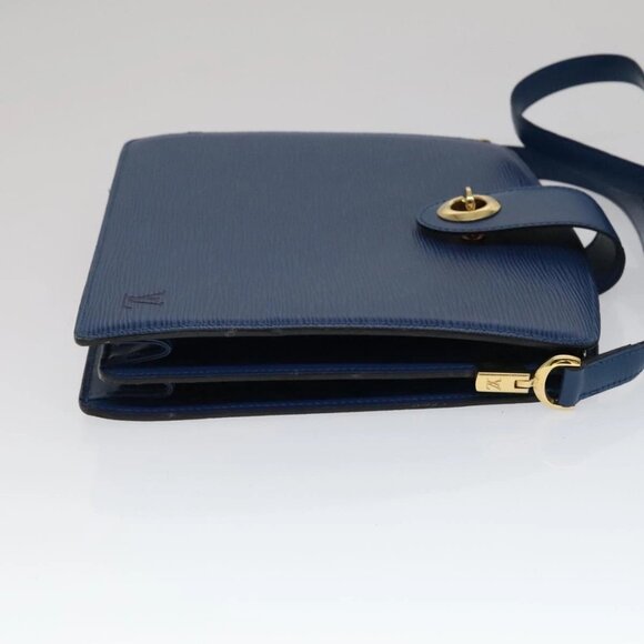 LOUIS VUITTON Epi Capuchin Shoulder Bag Blue - Picture 3 of 16